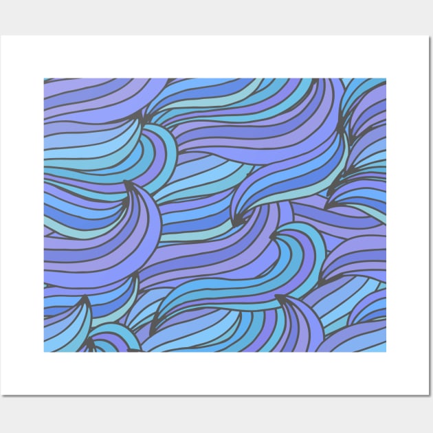 Abstract pattern Wall Art by Pattern Lab 
